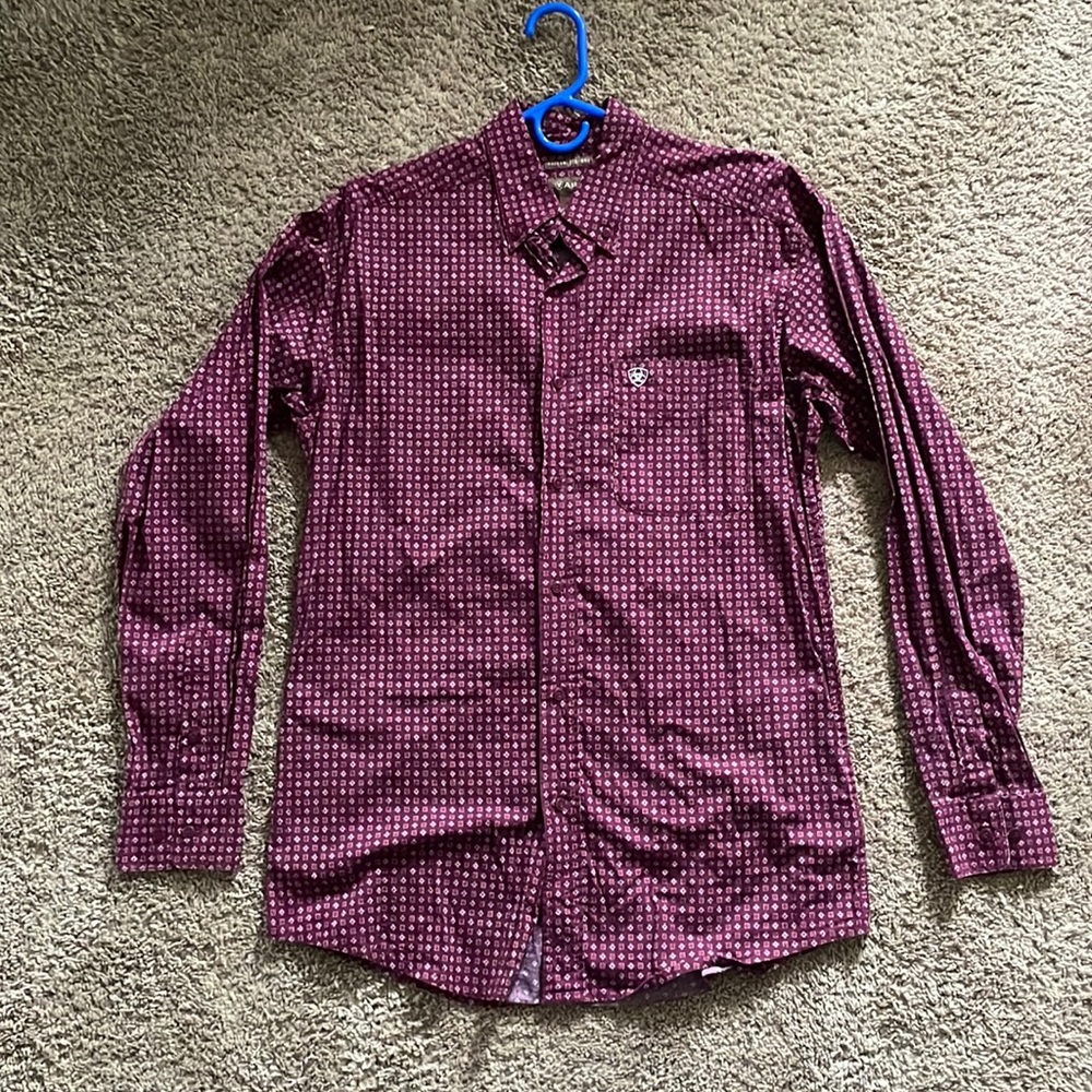 Ariat fitted stretch western shirt